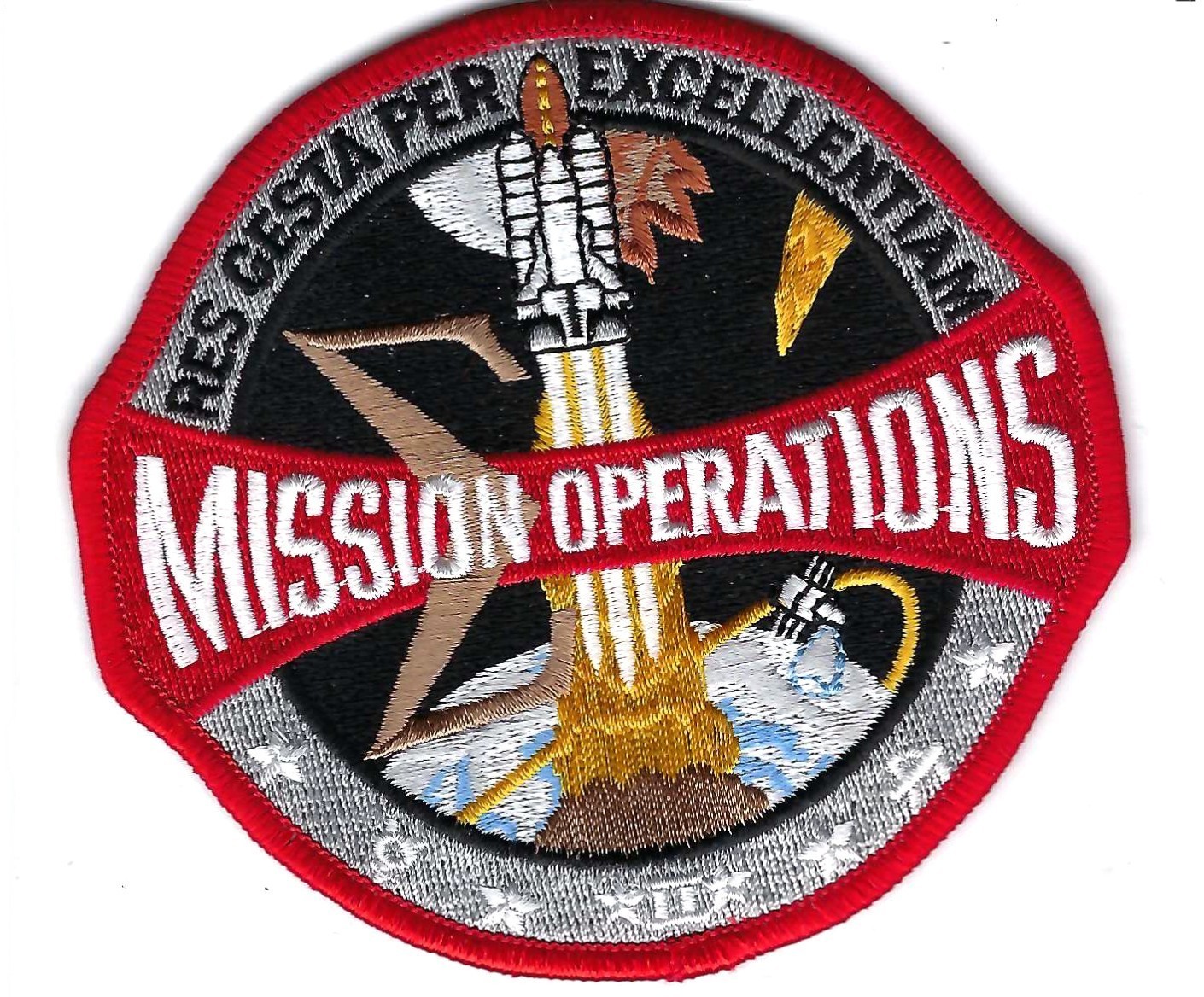 PATCH NASA  MISSION OPERATIONS 3 3/4"   JP15