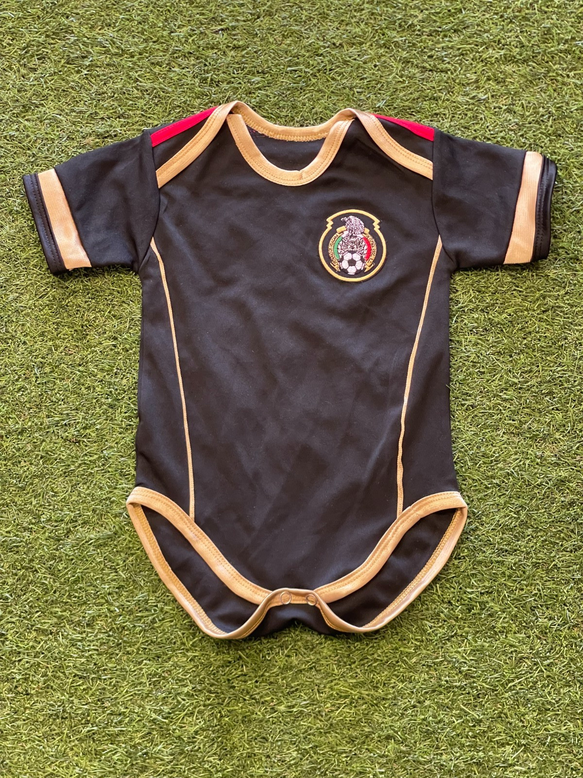 Mexico - Body Suit Black/Gold/Red/White/Green