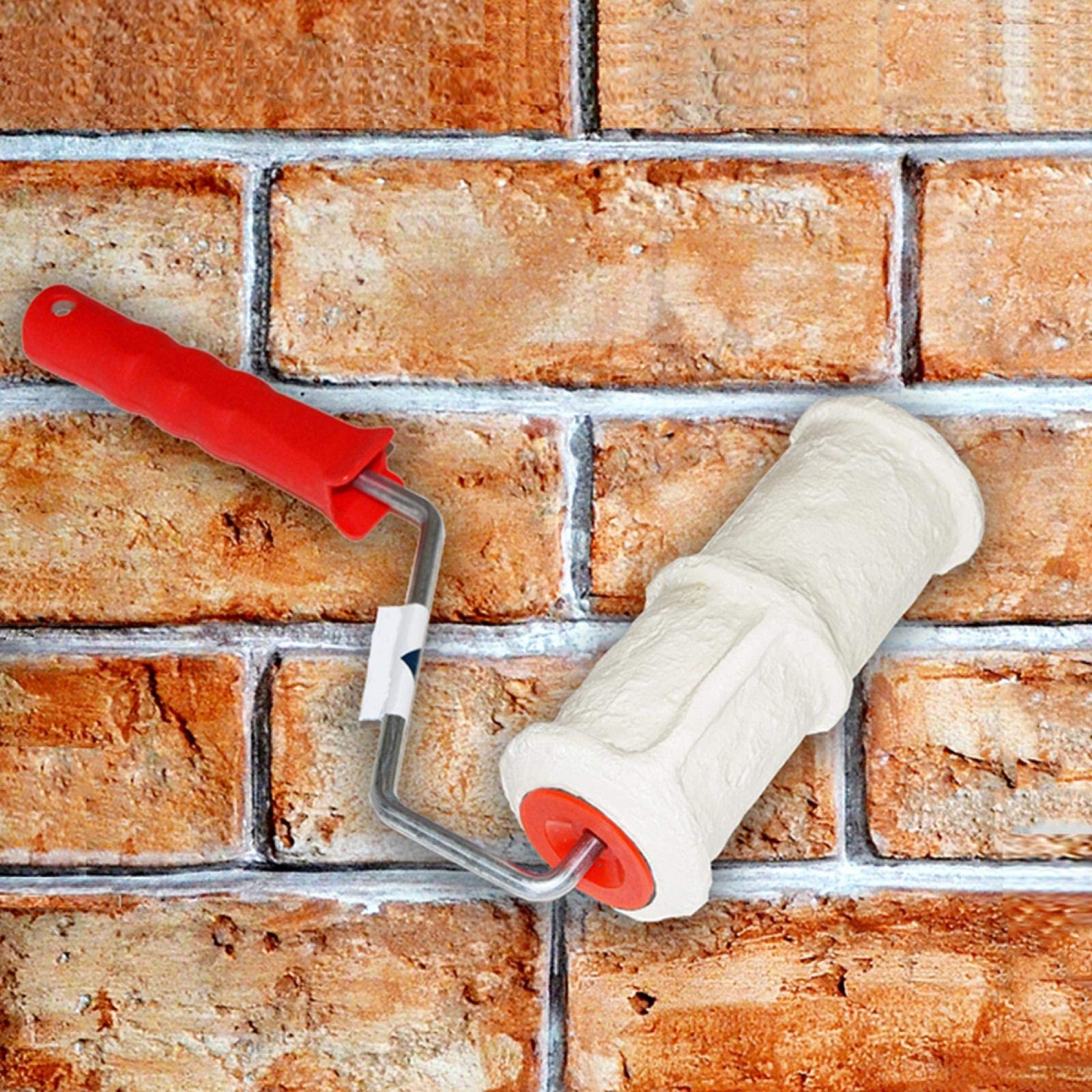 Tookie Embossed Paint Roller, 8 Inch Brick free size, As Picture Show