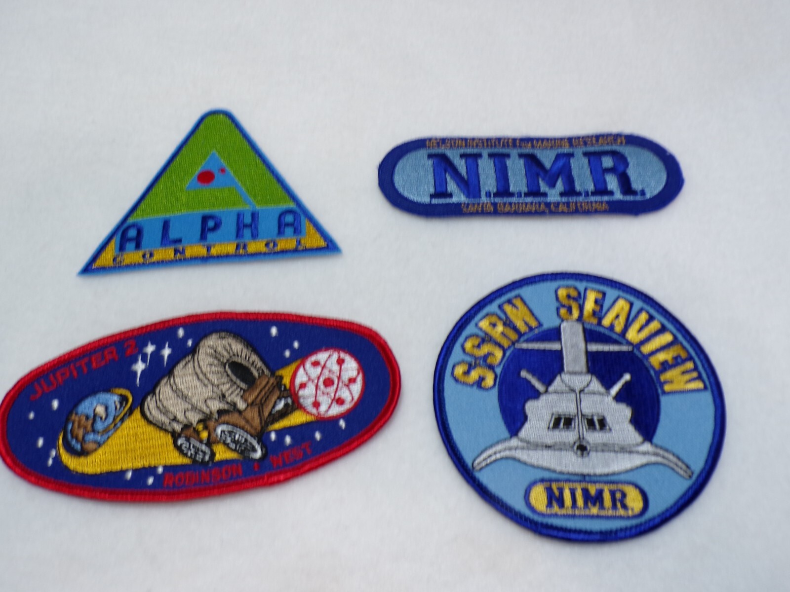 Lot of 4 NIMR California Unused Patches in Good Condition.