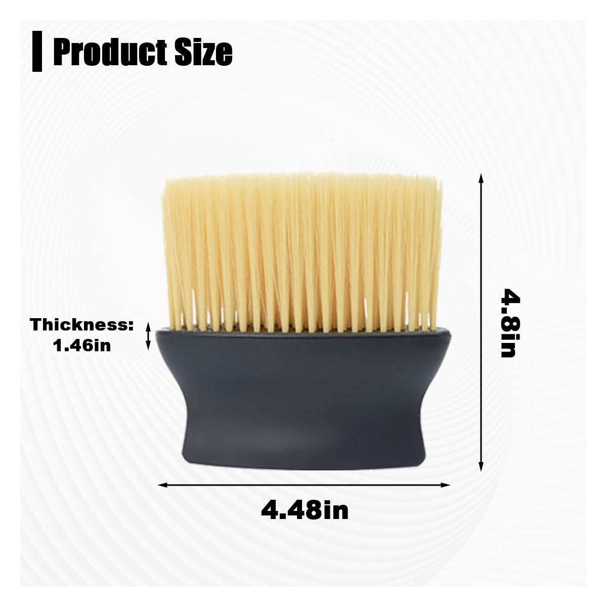 Auto Interior Dust Brush - Soft Bristles Car Duster 1PC, Yellow