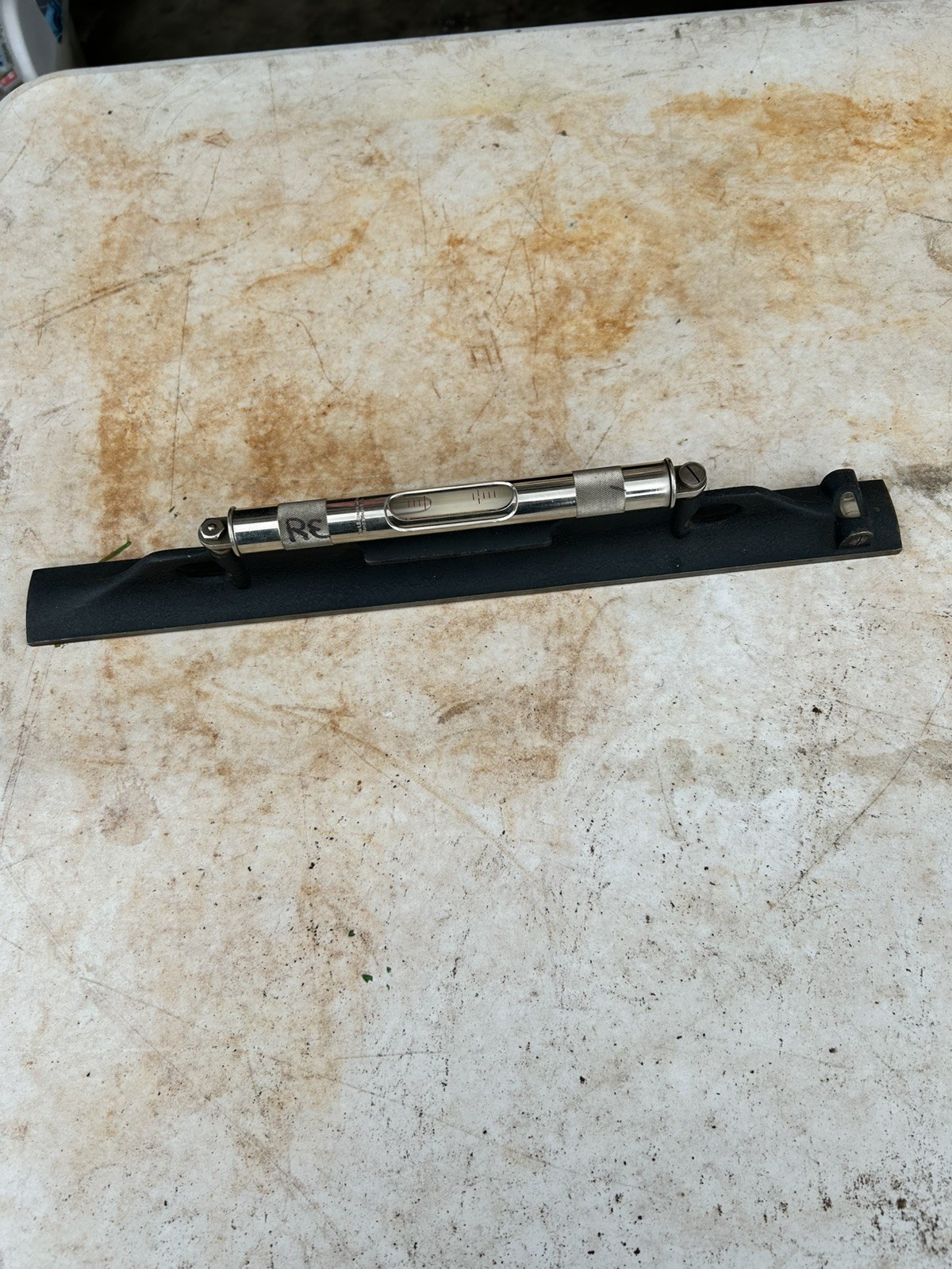 Starrett m98-18 Machinists Level with Ground and Graduated Vial