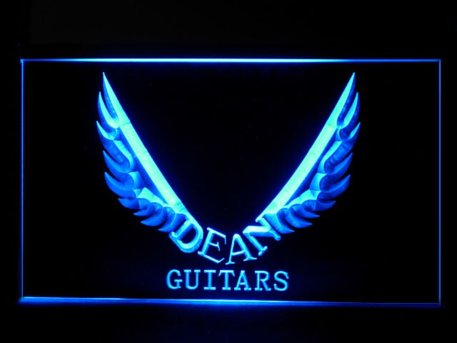 J791B Dean Guitars For Repair Display Décor Light Neon Sign