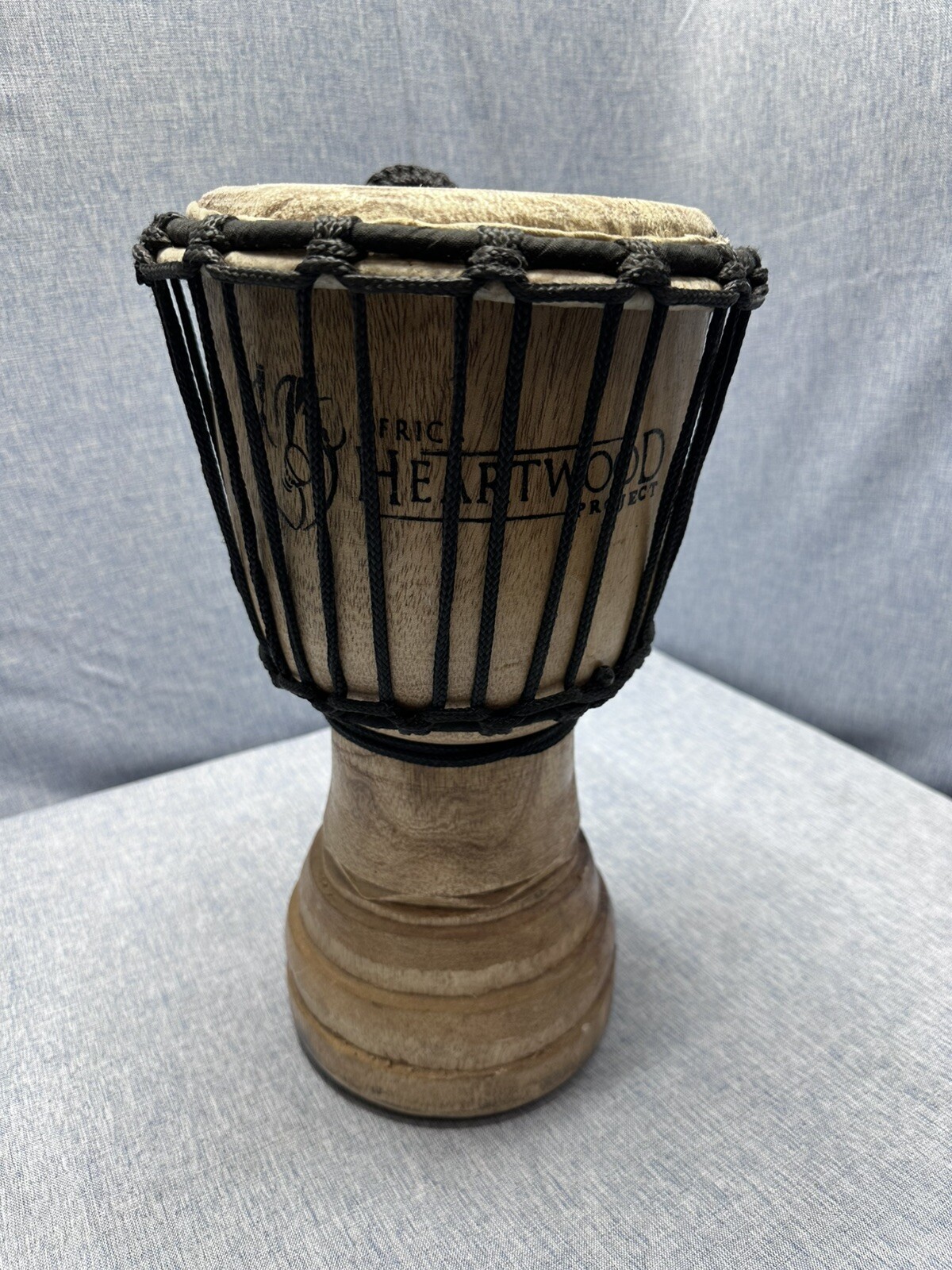 Africa Heartwood Project Hand-Carved Djembe Drum
