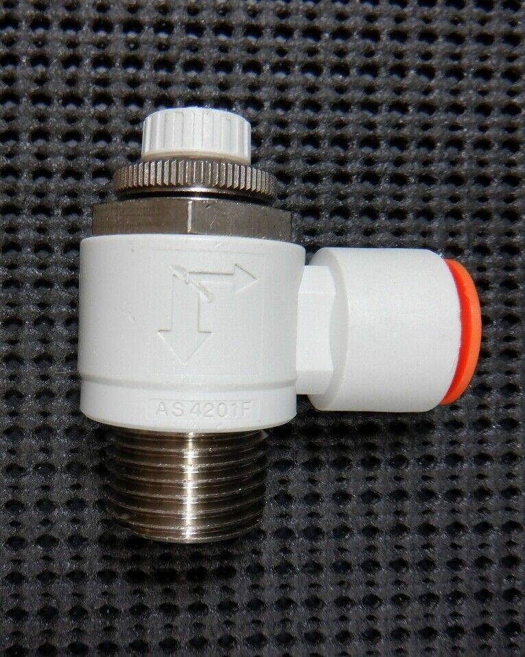 SMC AS4201F-04-13 Flow Control w/Fitting ASWX94