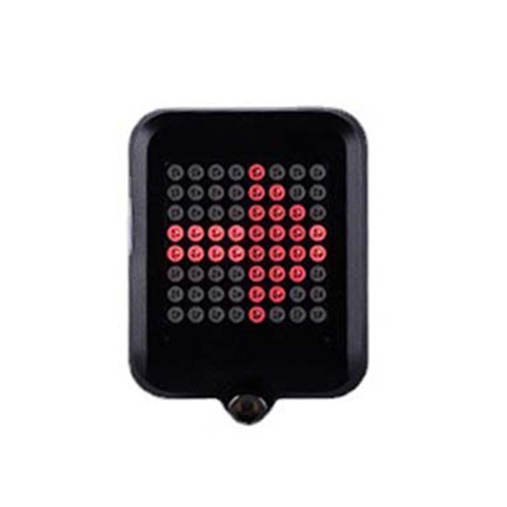 For Mountain Bikes USB Bike Taillight Evening Commute Integrated Turn Signals