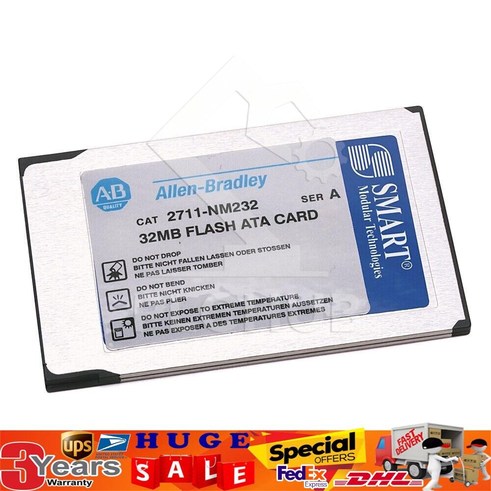 Allen-Bradley 2711-NM232 2711NM232 Ser. 32MB Flash ATA Card IN BOX NEW