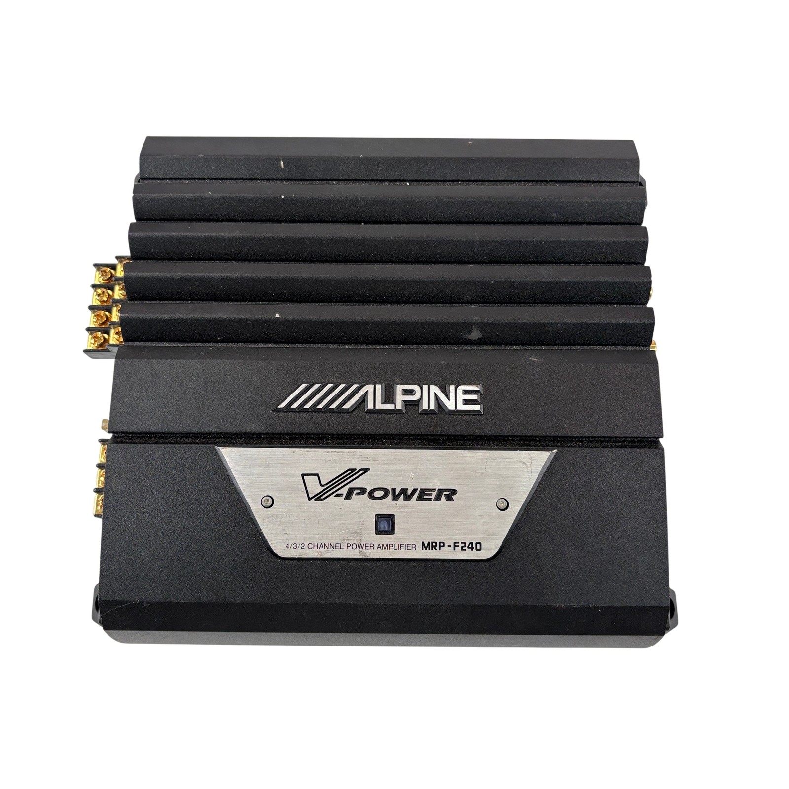 Alpine MRP-F240 40-Watts RMSx4 4-Channel Car Audio Subwoofer Amplifier