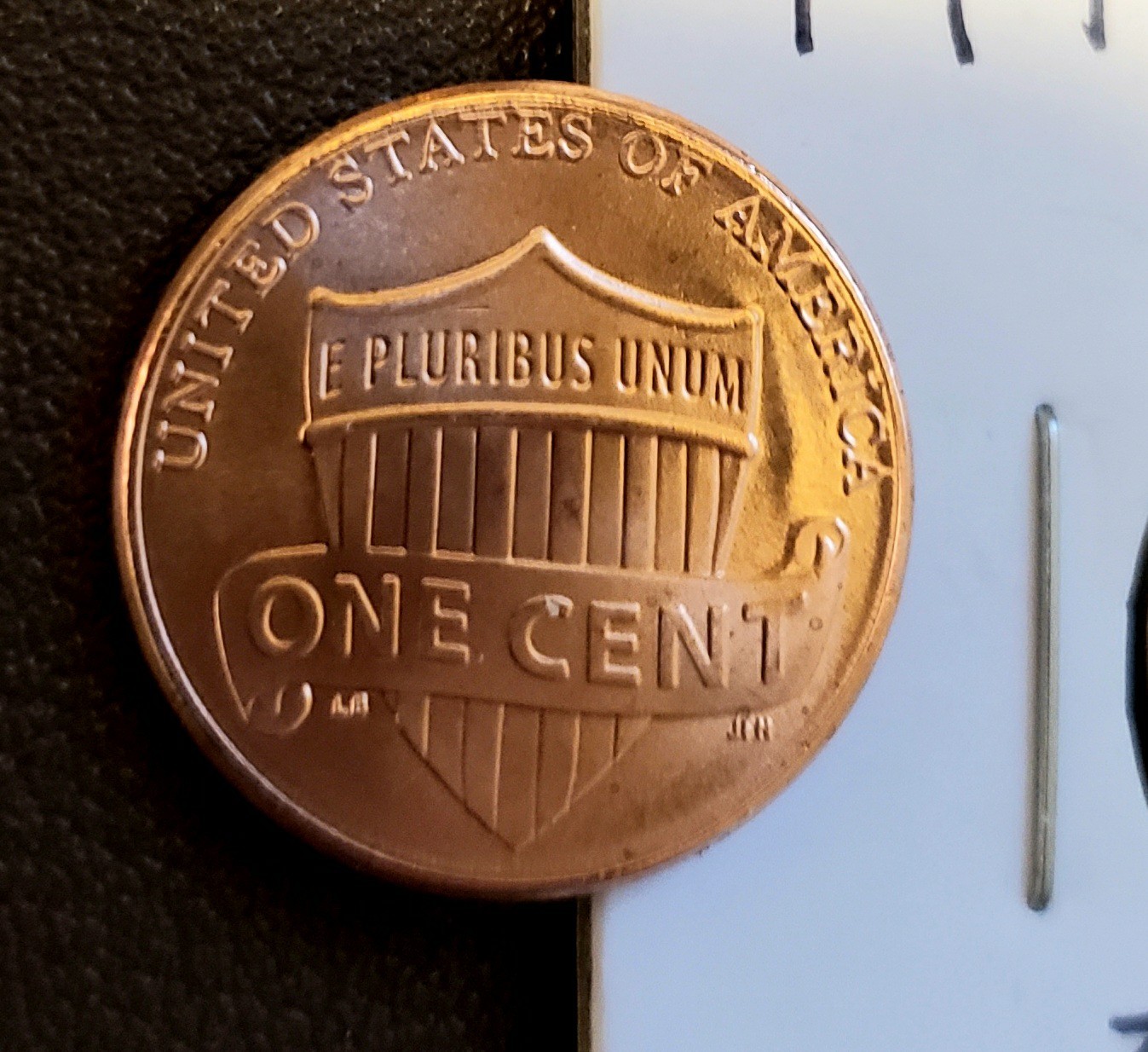 2025-P Lincoln Cent GEM BU U.S. Mint Lamination Error Obv & Rev from Sealed Roll