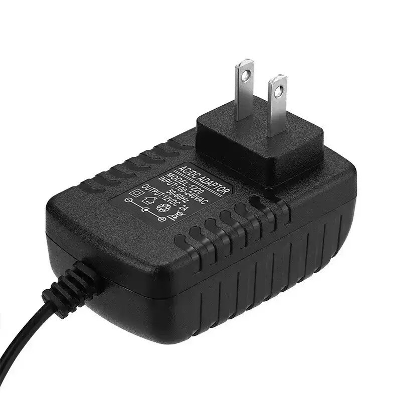 12V 2A AC Adapter Home Charger Power Supply Cord Fit CCTV Camera DVR NVR