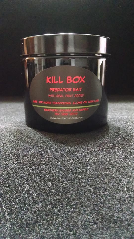 TRAPPING BAIT, COYOTE, FOX, COON- KILL BOX PREDATOR BAIT