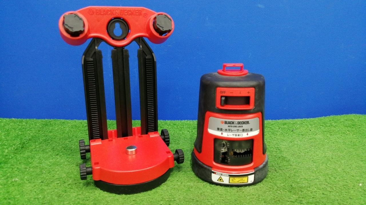Used Black & Decker Projected Crossfire Auto Level Laser BDL310S Japan