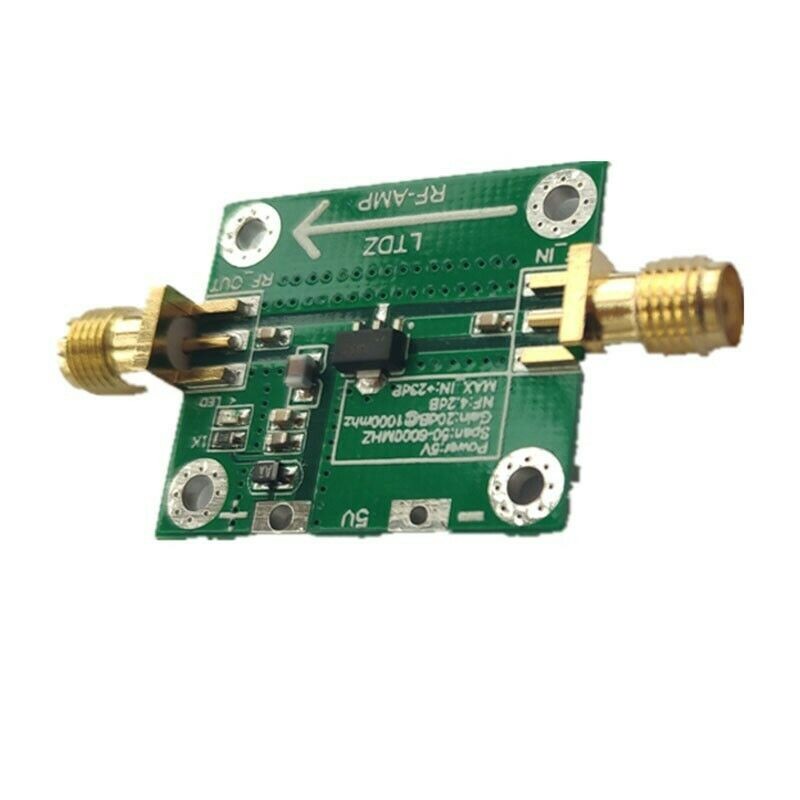 New RF Power Amplifier Board 50M-6000Mhz Transmitter Circuit Module 20dB SBB5089