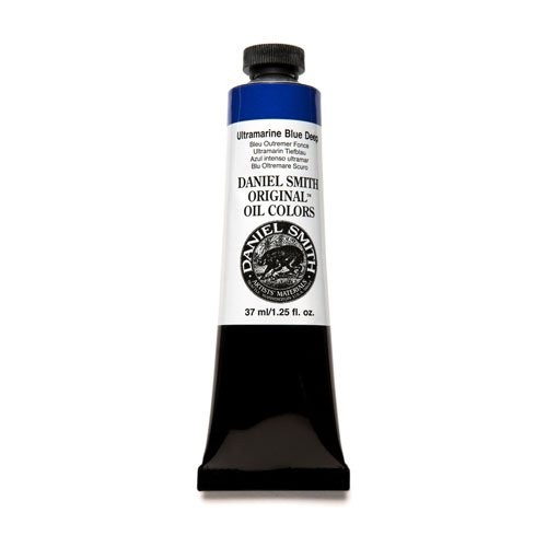 Daniel Smith Original Oil Color Paint, 37ml Tube, Ultramarine Blue Deep