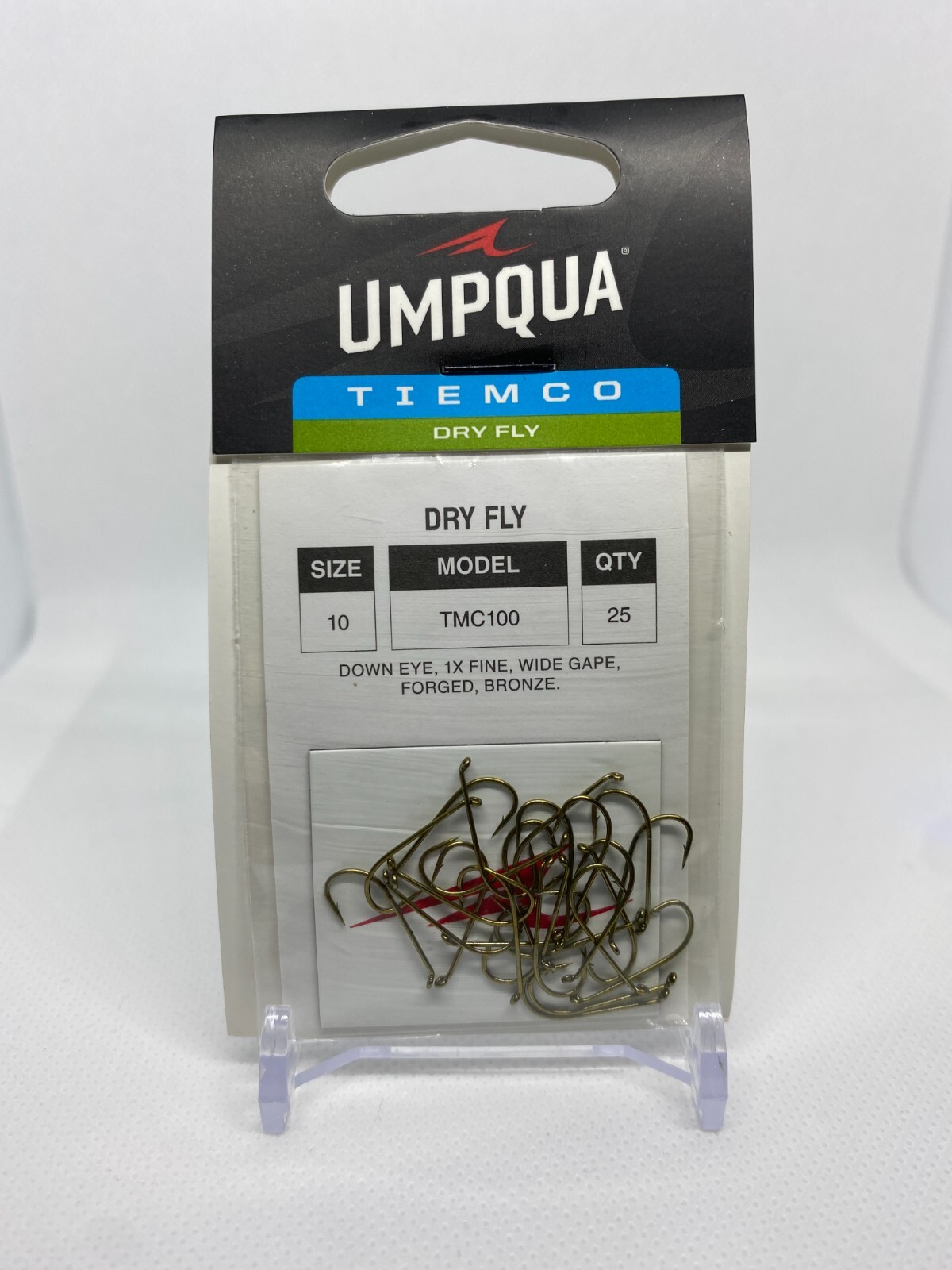 Umpqua Tiemco TMC100 Dry Fly Hooks Pick size 25 QTY
