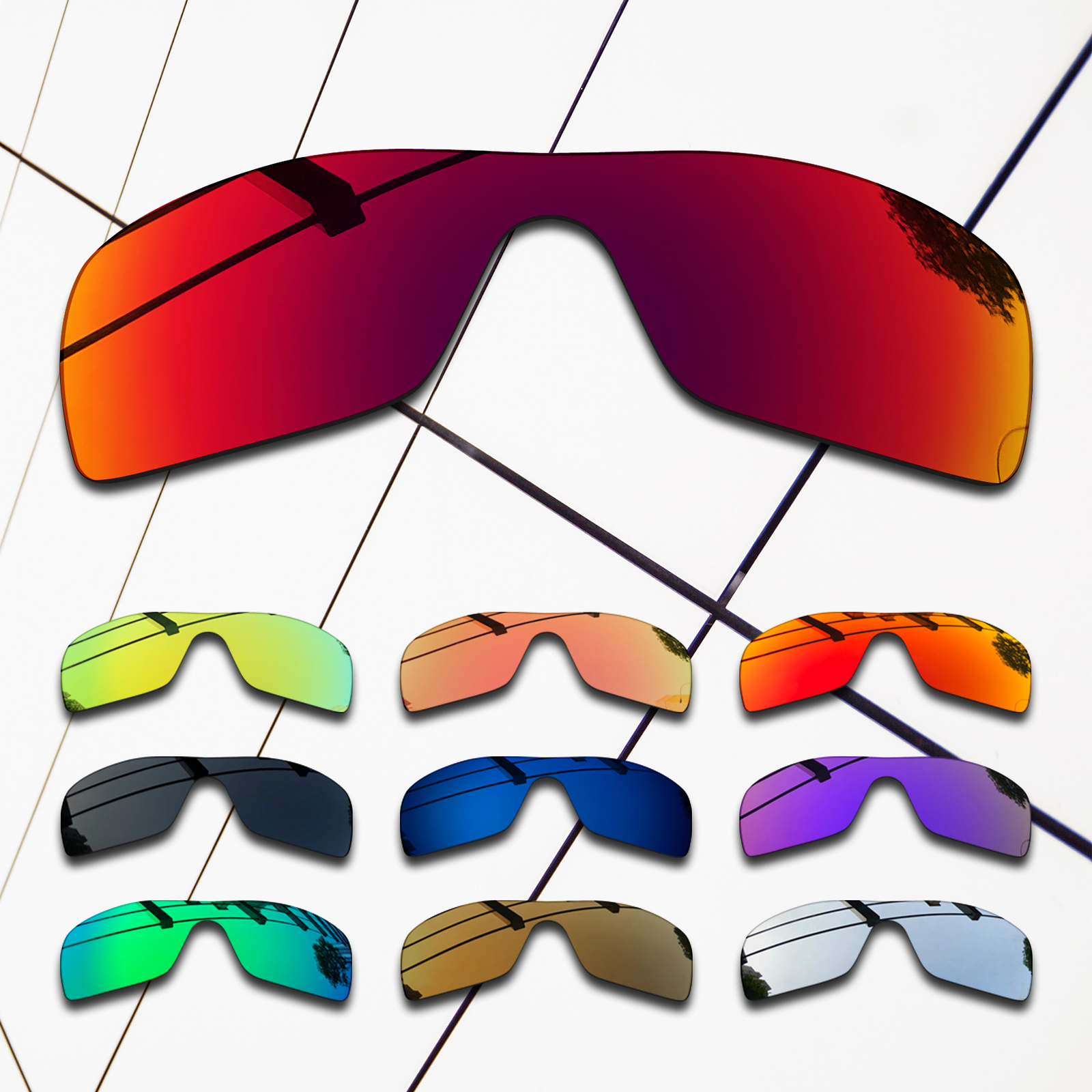 TRUE POLARIZED Replacement Lenses for-Rudy Project Genetyk  Multi-Colors
