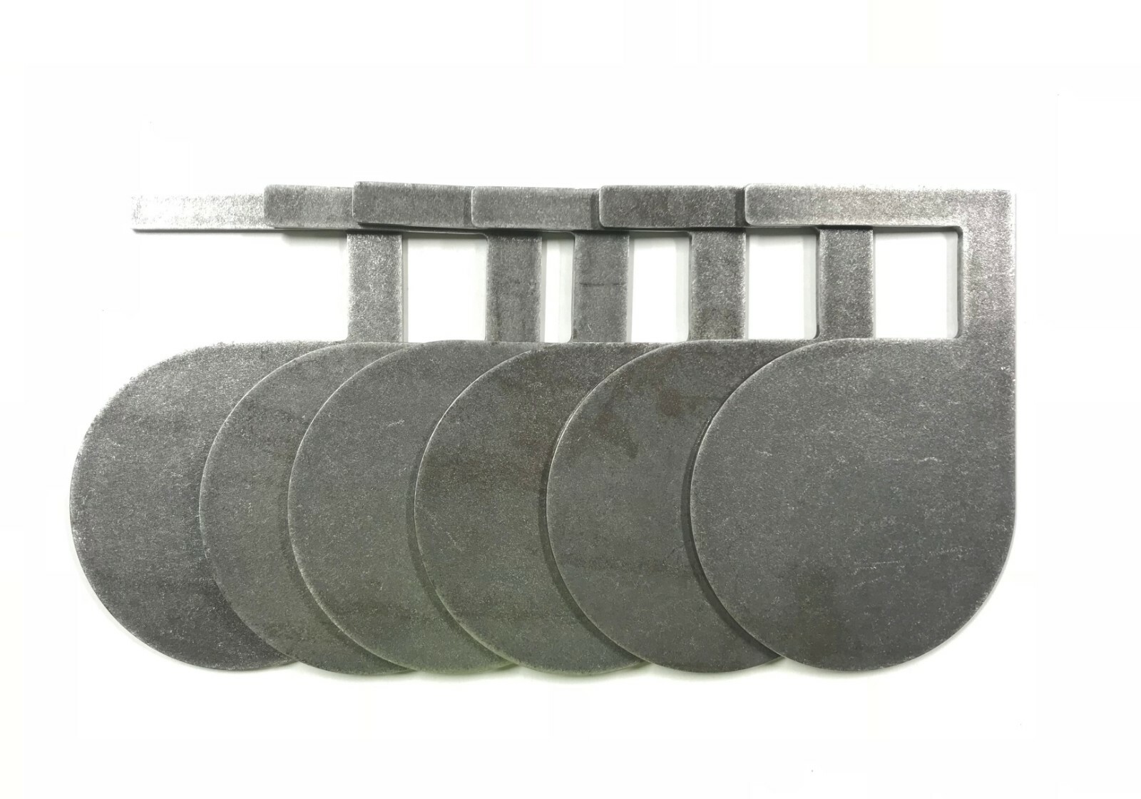AR500 Steel Target Dueling Tree DIY Kit (6) 6" X 1/4" Paddles