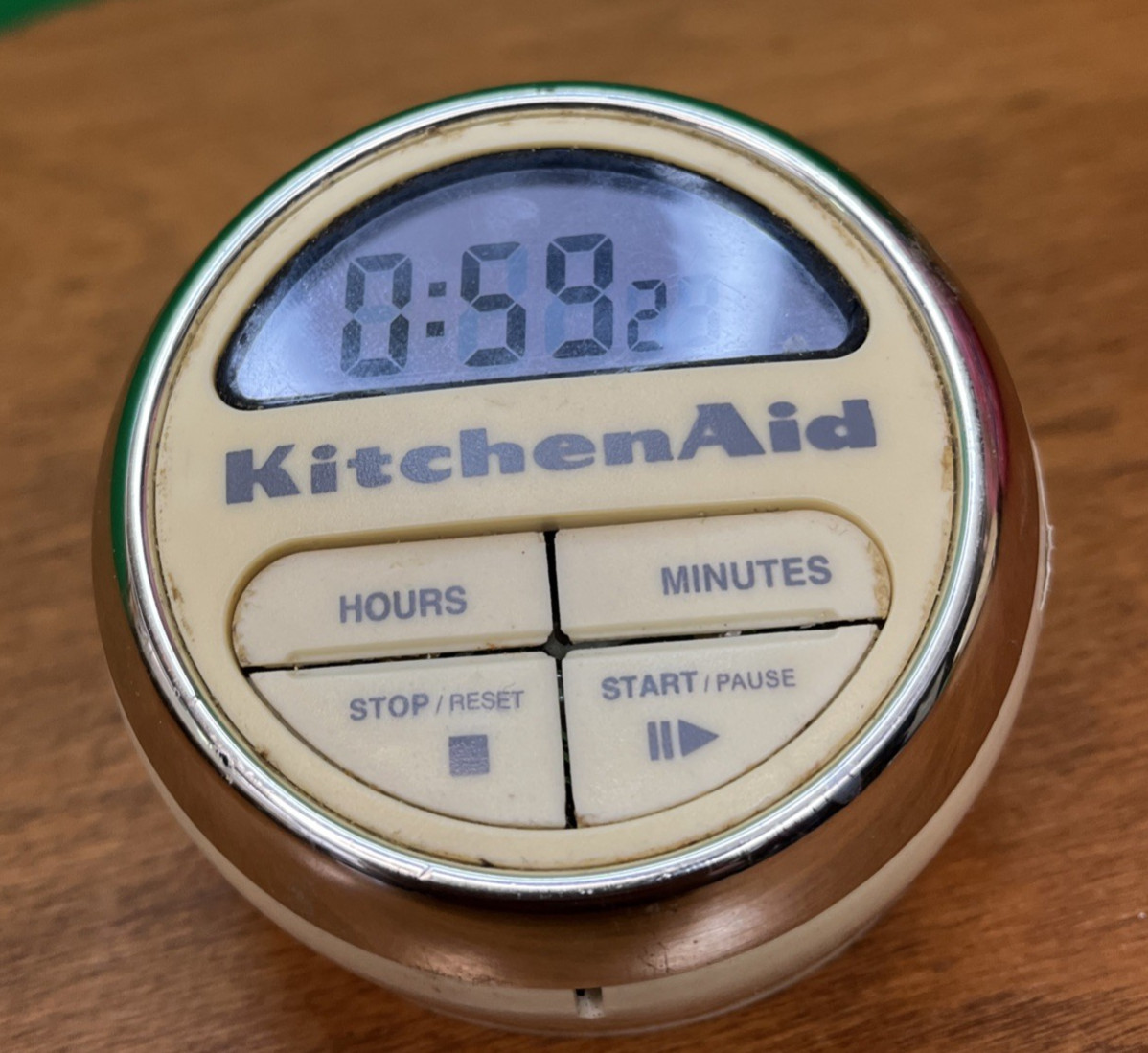 KitchenAid Digital Timer White & Chrome tested works