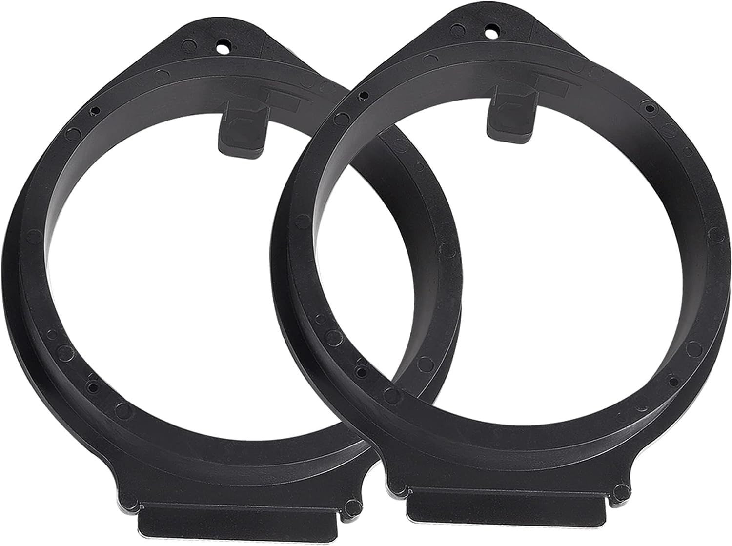 NuIth Aftermarket Front & Rear Door Speaker Adapter Spacer Ring for GM GMC...