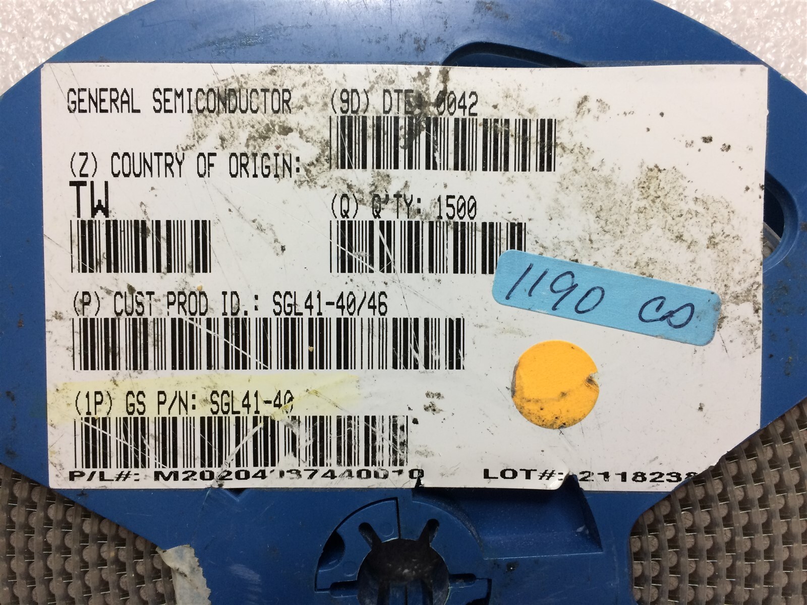 SGL41-40 GSI DIODE SCHOTTKY 40V 1A DO213AB 50 PIECES