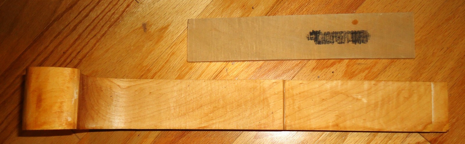 Pistol Stock Blank, Muzzleloader, Curly Maple, 18" x 2 5/16"