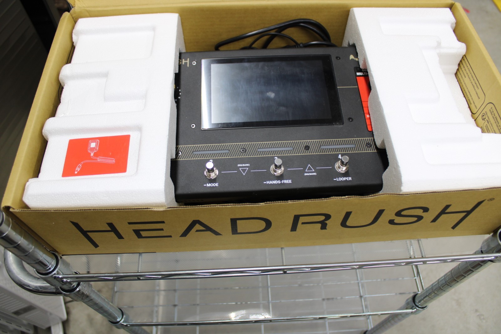 Headrush Core Digital Multi-Effects Processor Pedal Touchscreen Guitar IND008613