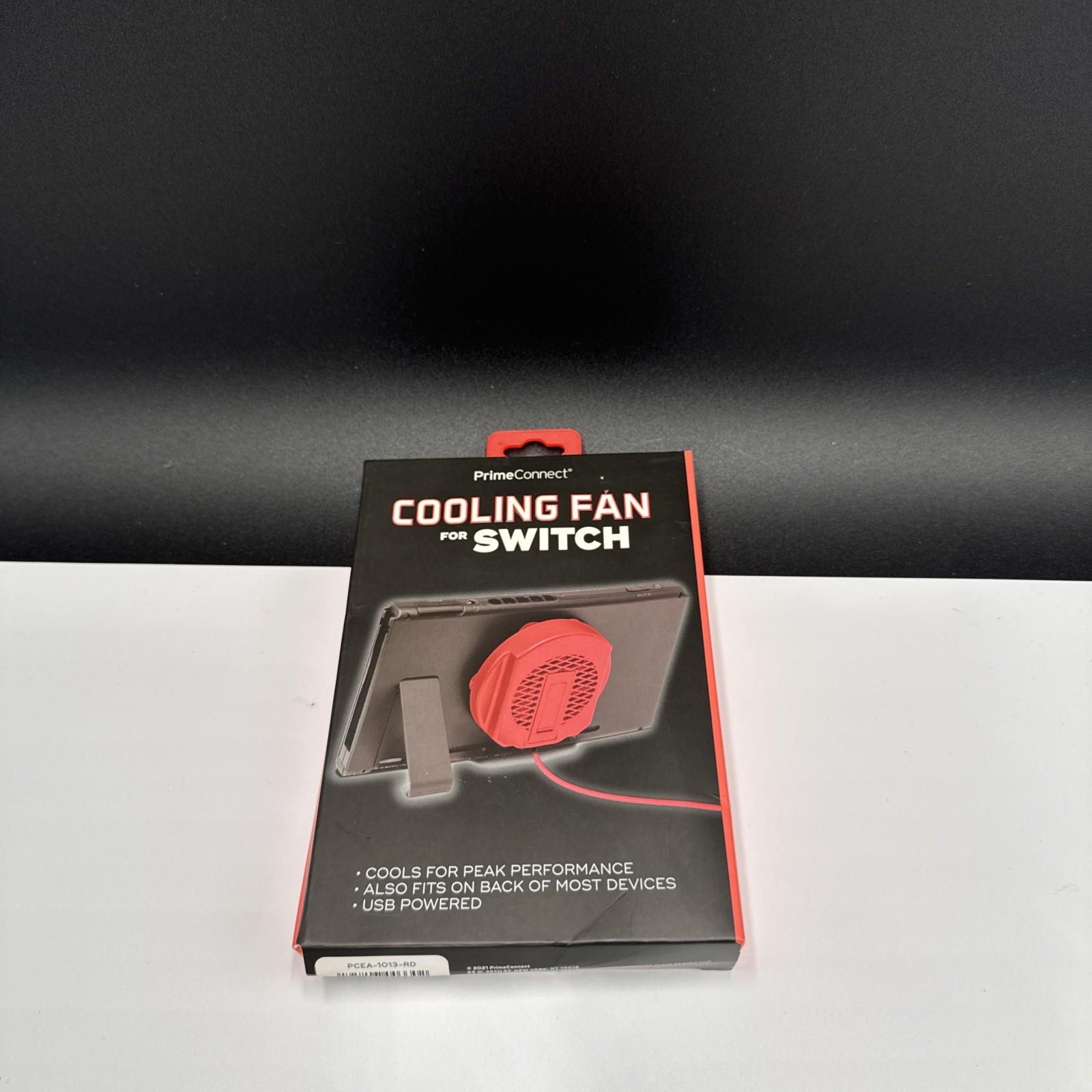 Prime Connect Cooling Fan For Nintendo Switch Orange E24
