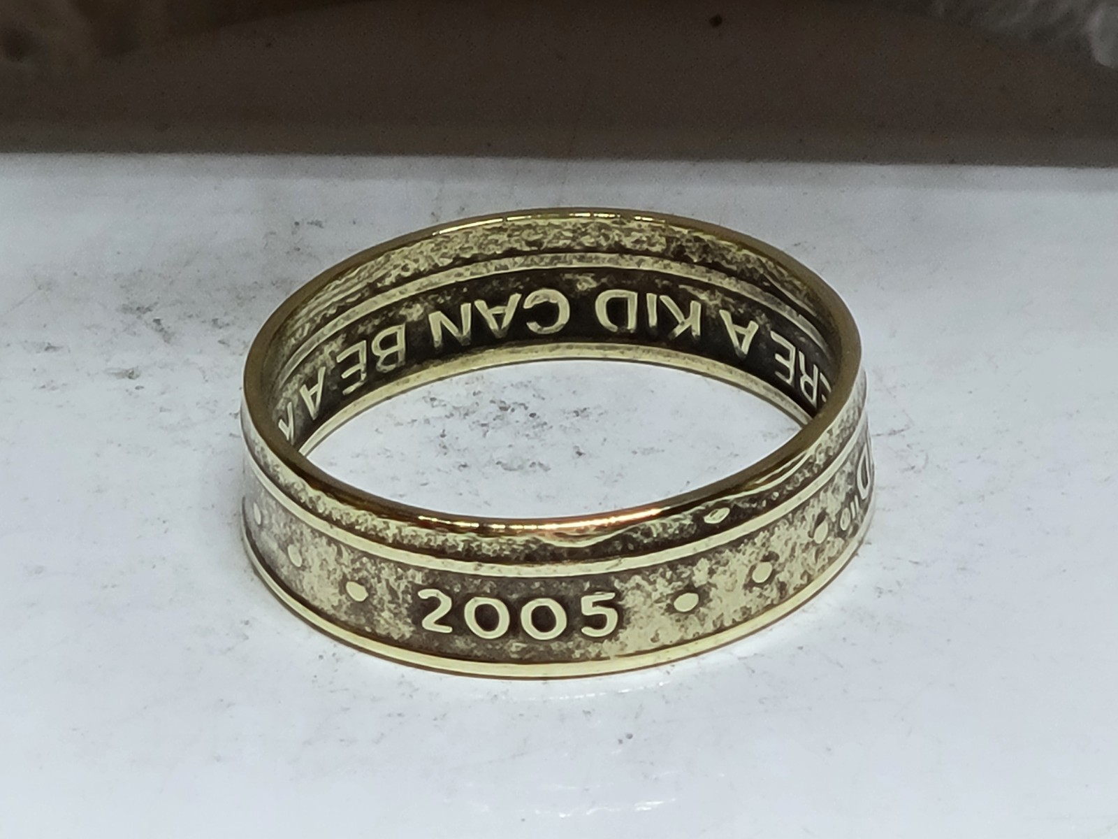 CHUCK e CHEESE - 2005 - Size 11 Token Coin Ring
