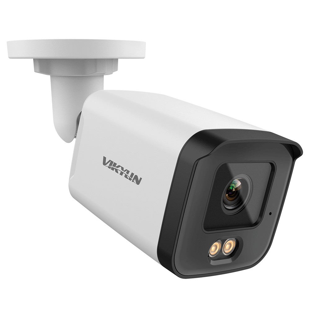 VIKYLIN 5MP Full Color POE Security Camera Built-in MIC Speaker Motion Detection