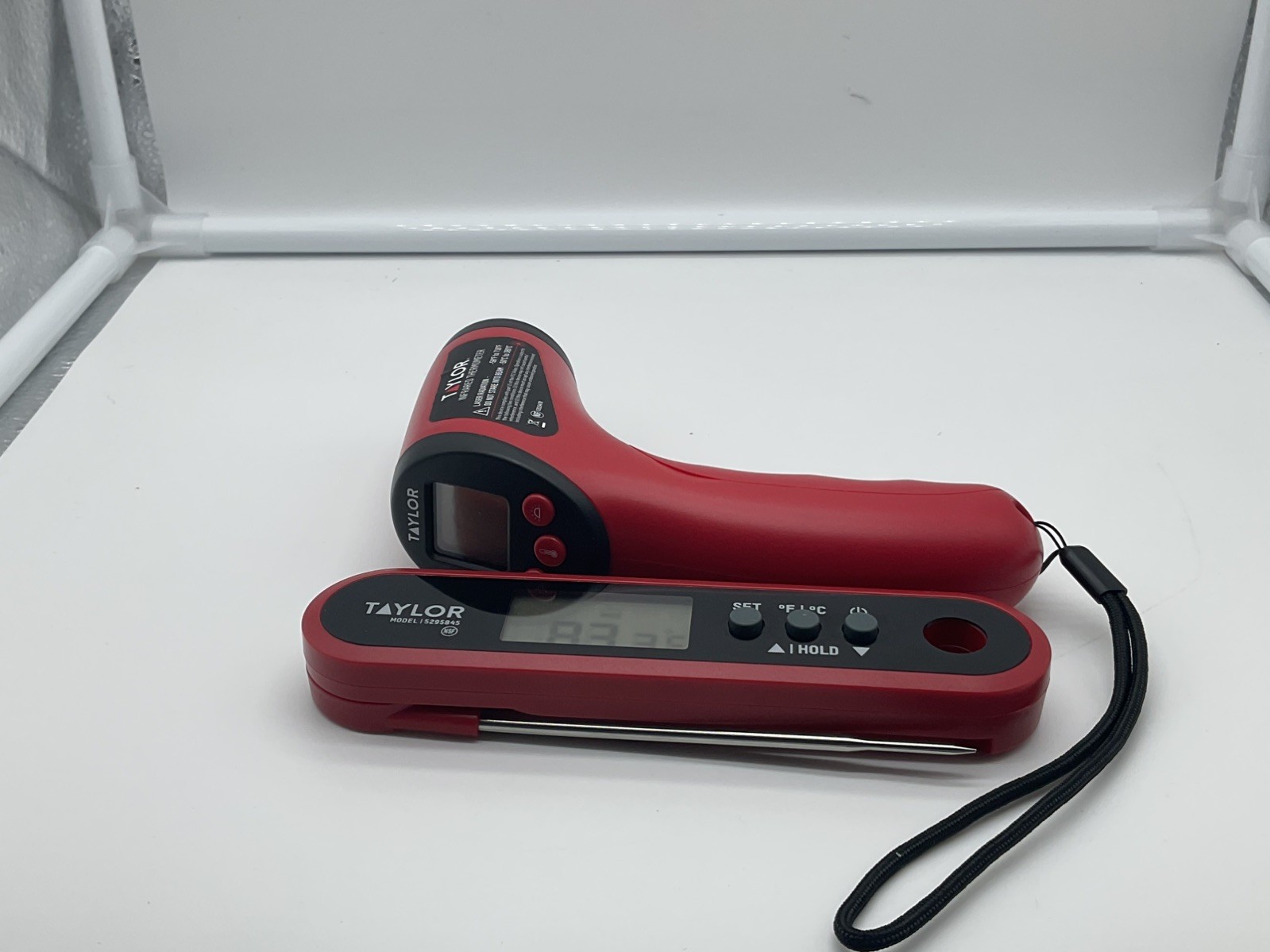 Taylor Digital Thermometer Bundle Infrared Laser + Instant Read Kitchen Cooking