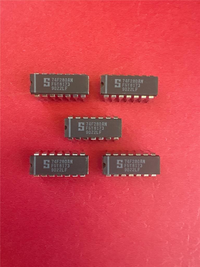 74F280N 74F280 SIGNETICS 9-Bit Parity Generator/Checker (Qty 5) *** NEW ***