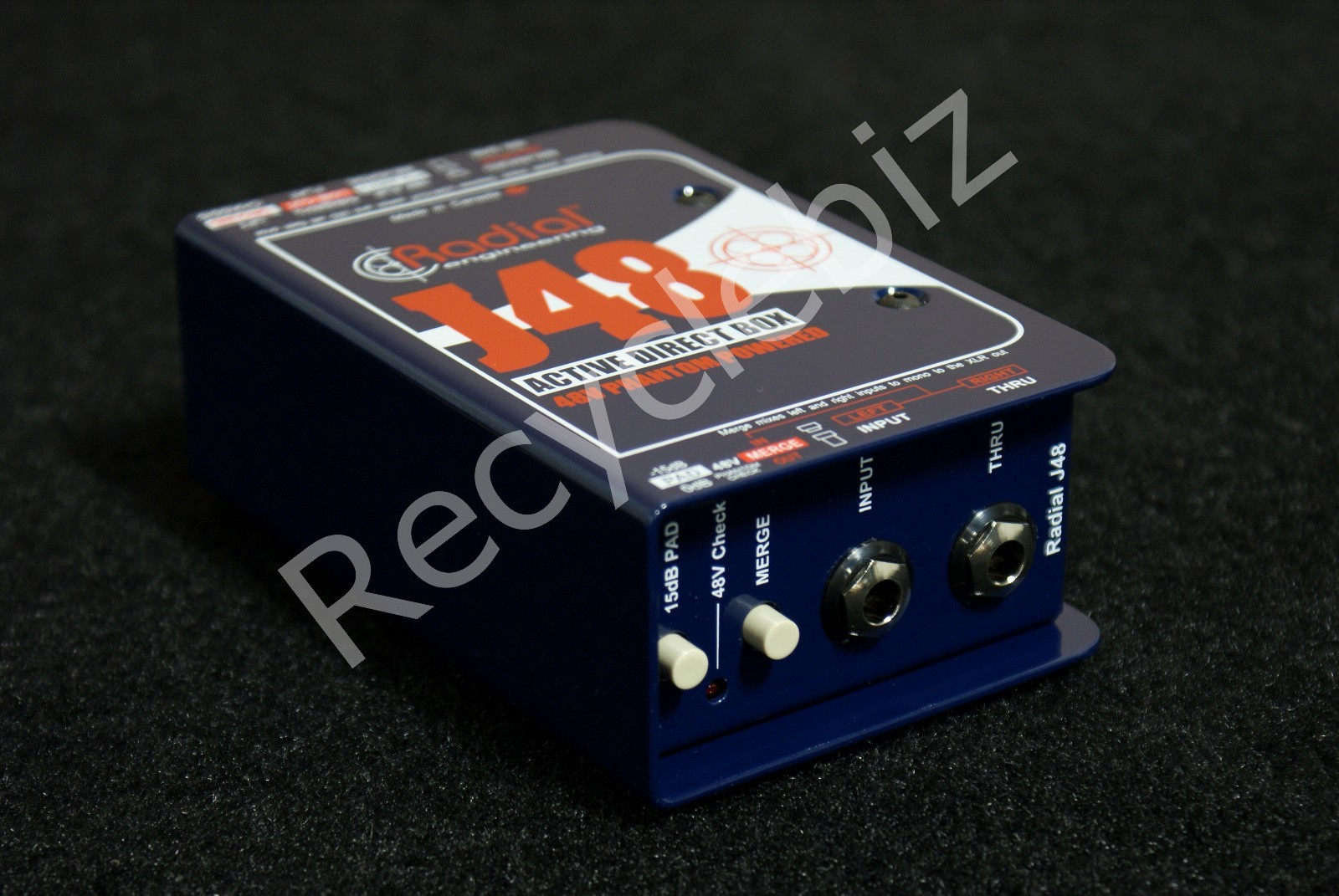 Radial Engineering J48 Phantom Powered Active Direct DI Box