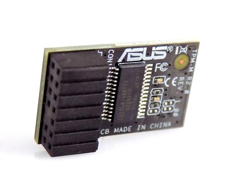 Asus 60MC03W0-MC0A17 TPM-M R2.0 TPM 14-1 Pin Trusted Platform Module, NEW, WIN11