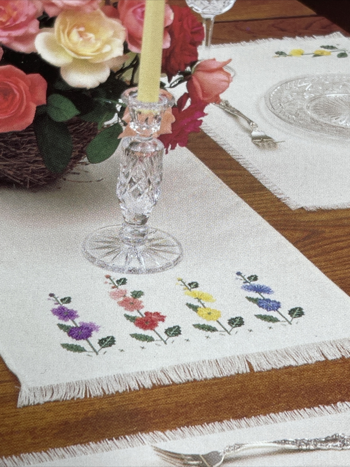 Carolina Cross Stitch Flower Borders Leaflet 28 Cross Stitch Pattern