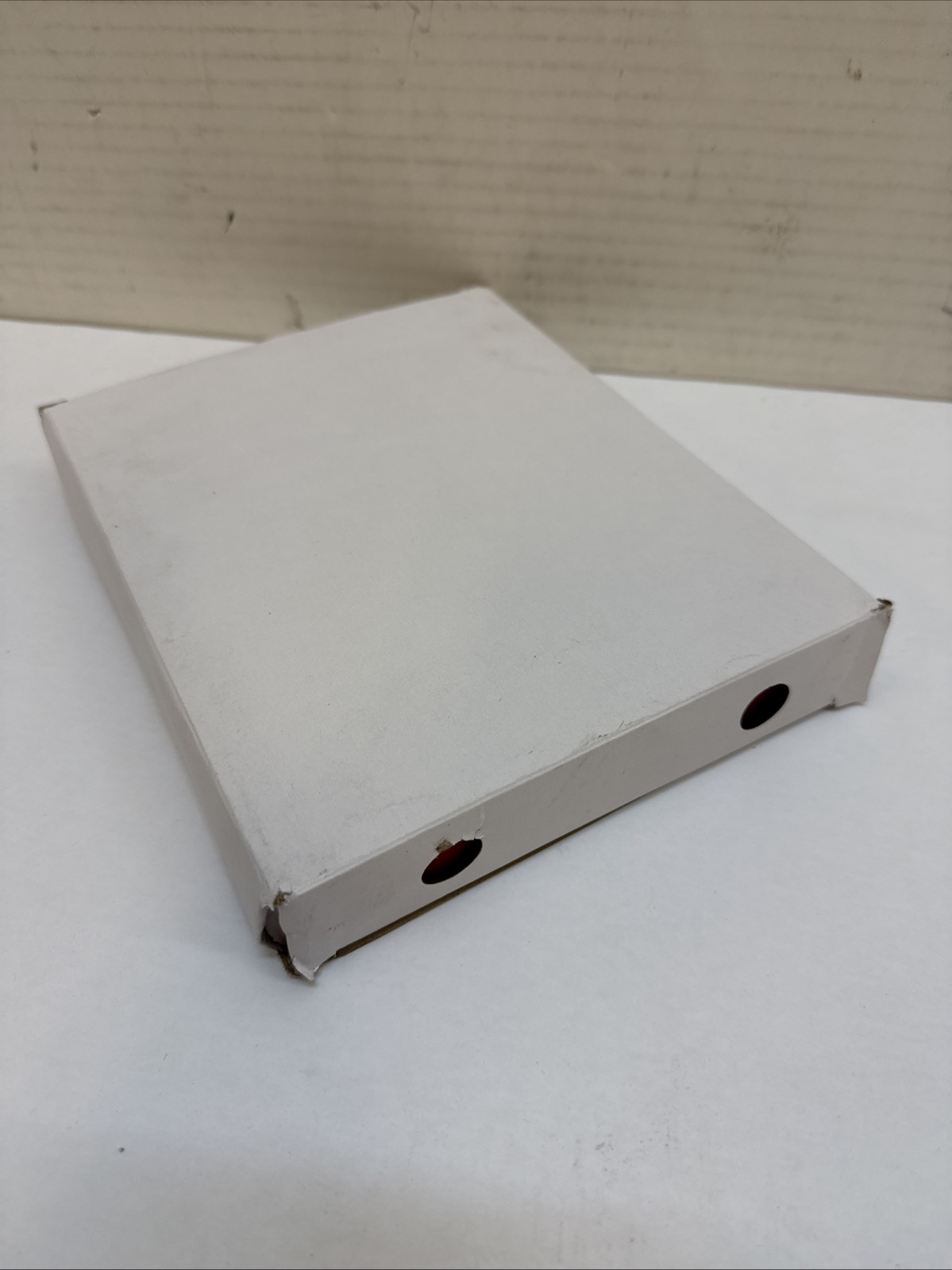 Premiere Red Storage Box Case 8-1/4" x 6-1/2" Container w Project Date Tracker