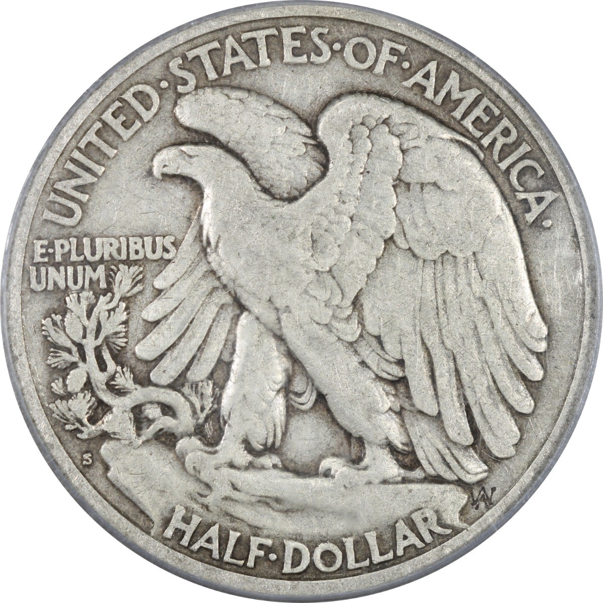 1921-S 50C Walking Liberty Half Dollar PCGS VF20