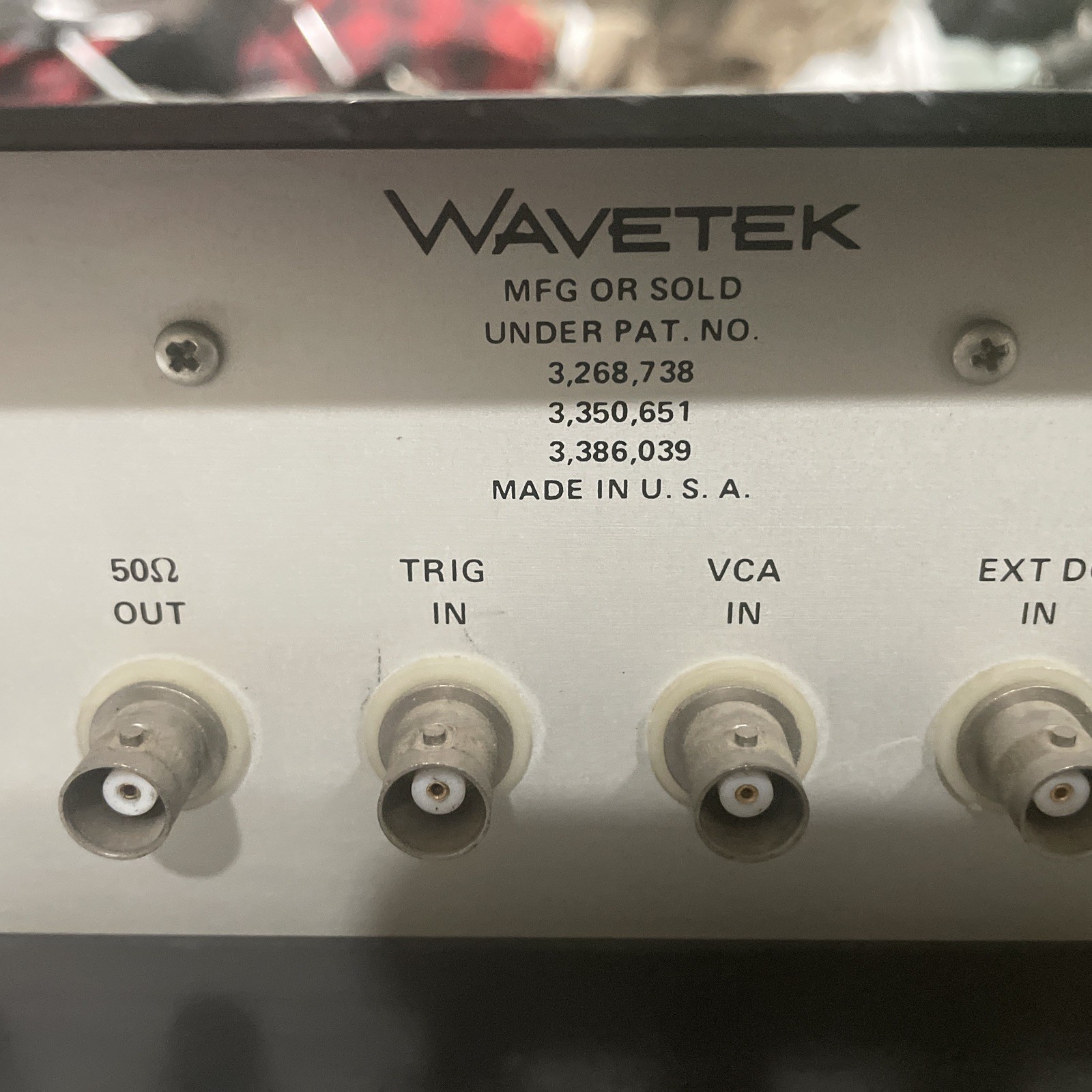 Wavetek Model 154 Programmable Waveform Generator Powers On Vintage Lab Test