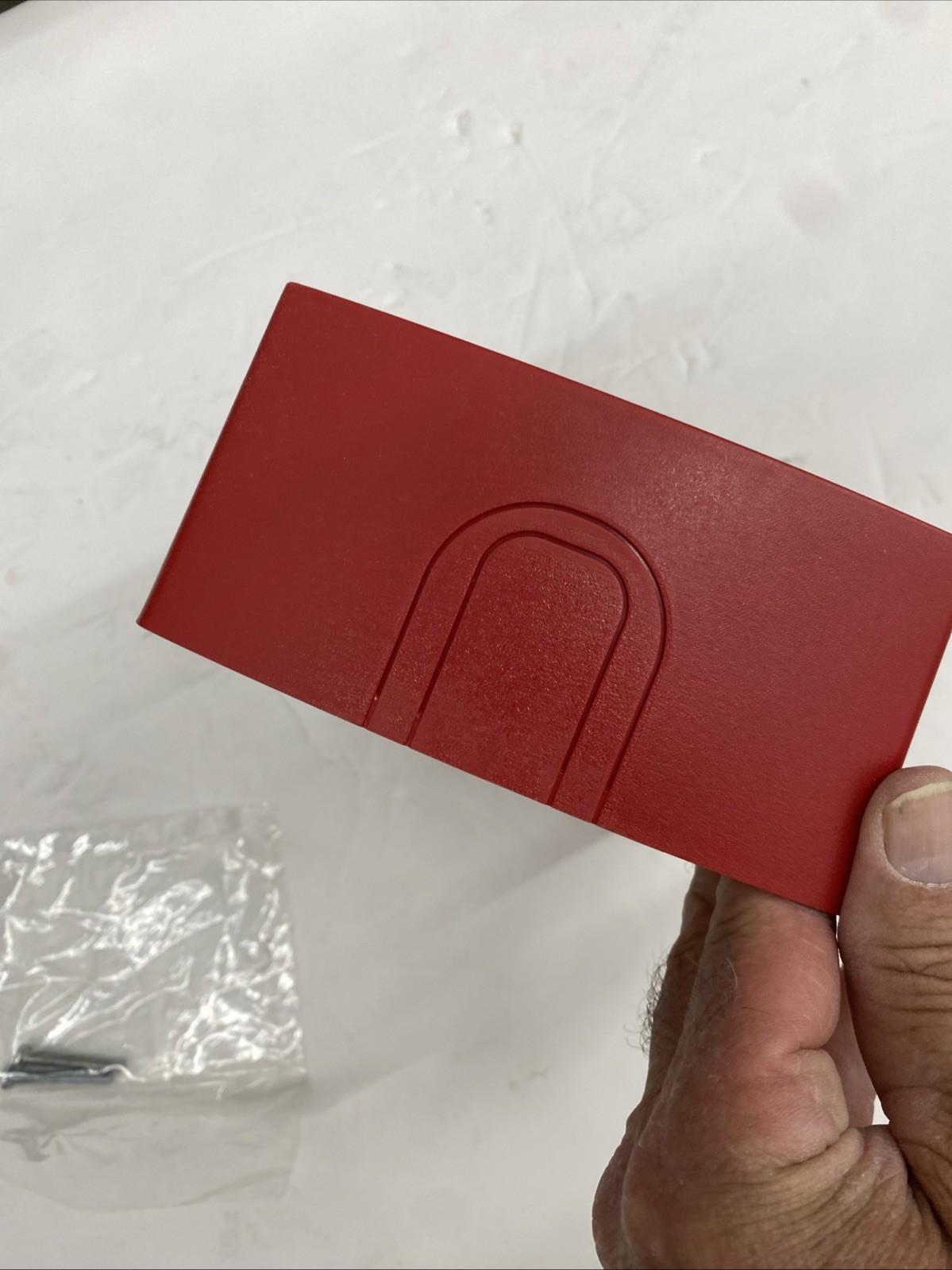 SpectrAlert Advance System Sensor - SPBBS Wall Back Box Skirt - Red New
