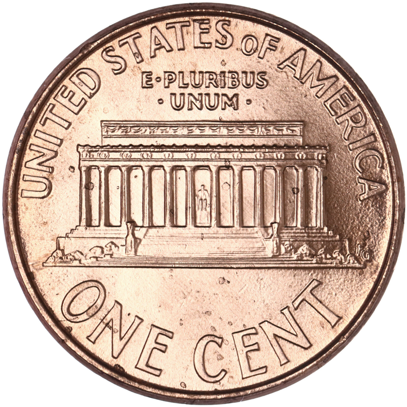2001 (P) Lincoln Memorial Cent BU Penny US Coin