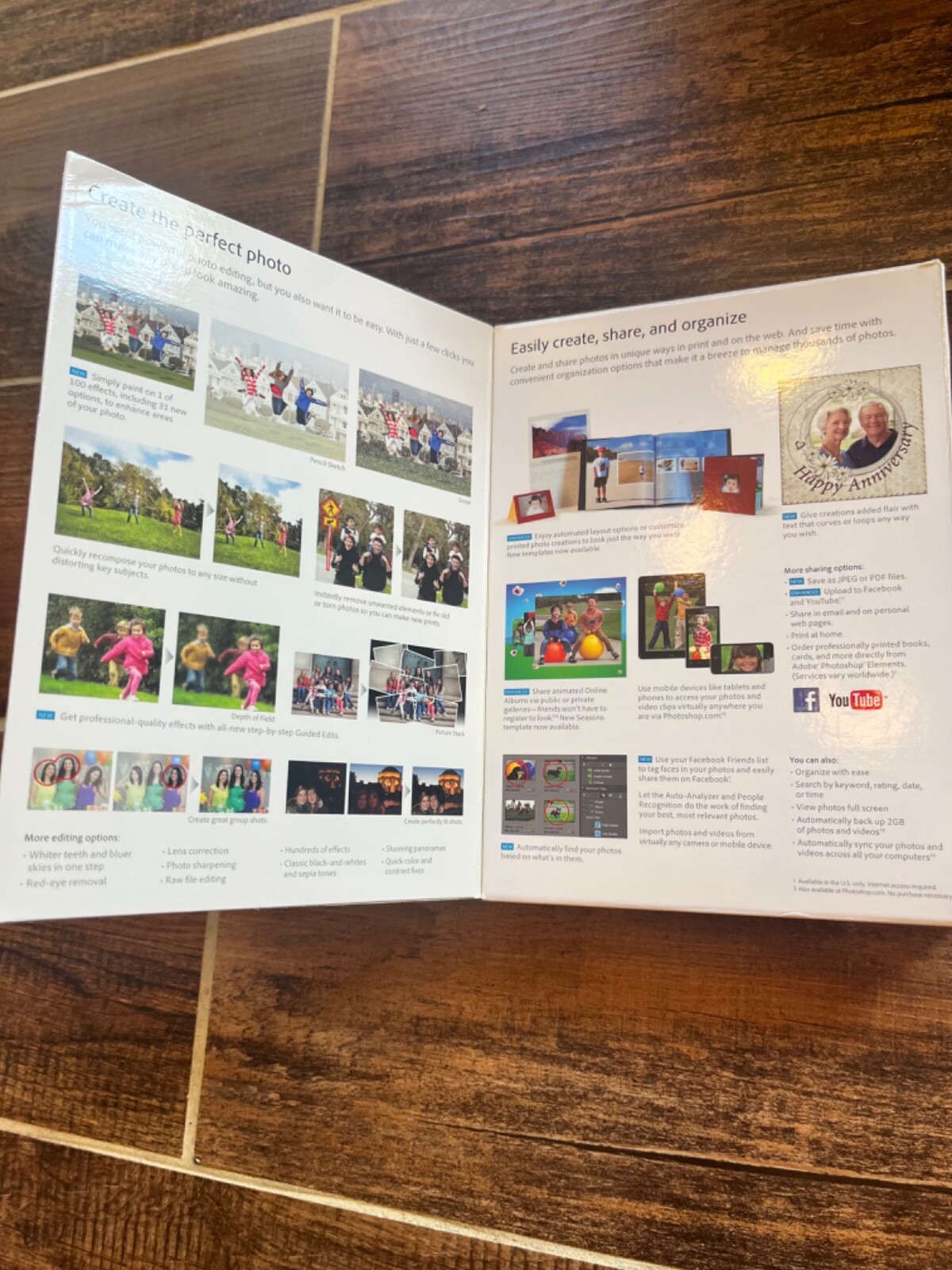 2011 Adobe Photoshop Elements 10 photo editing, software