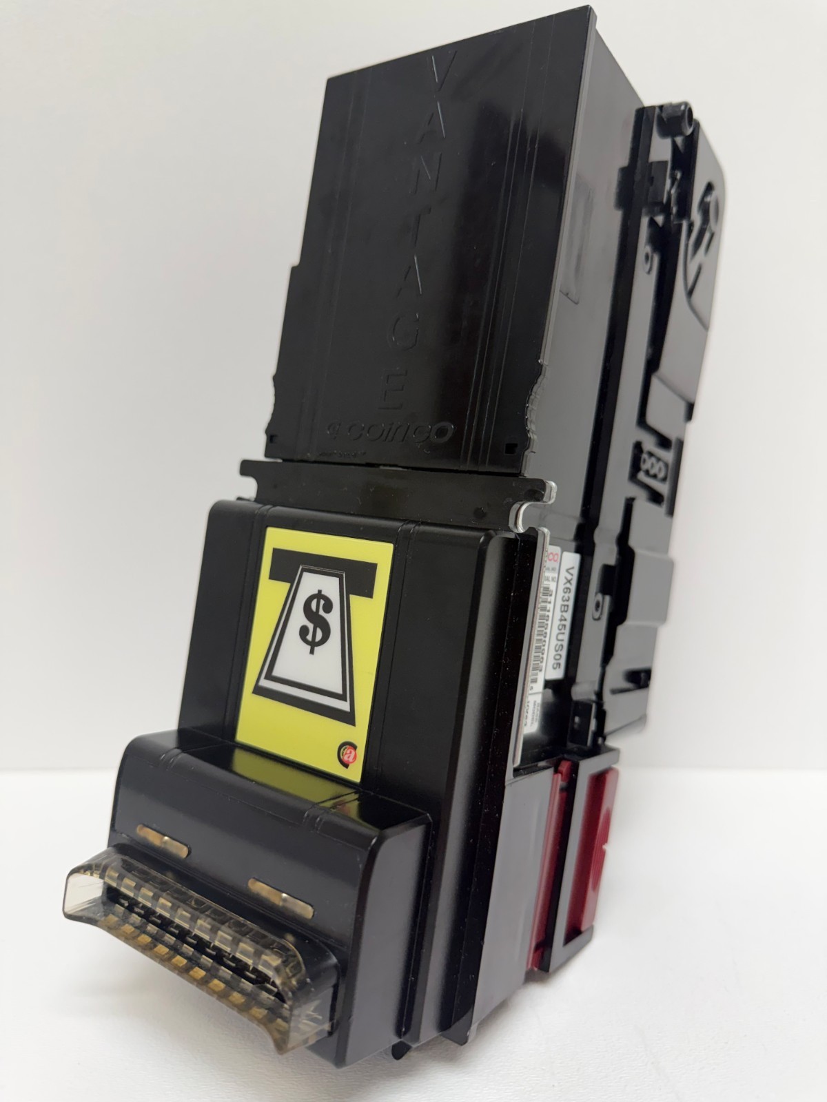 COINCO VX63B45US05 $1-$20 MDB BILL ACCEPTOR BILL VALIDATOR *COMPLETELY REBUILT*