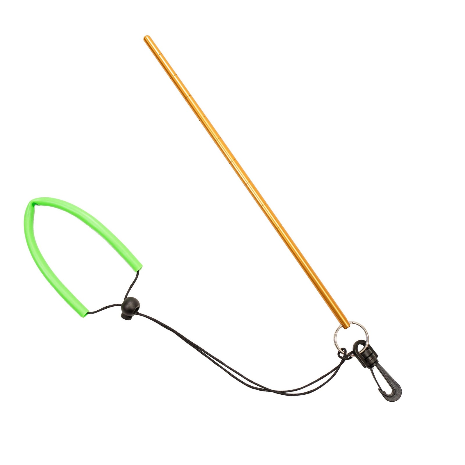 13" Aluminum Lobster Tickle Pointer Stick with Measurement & Lanyard, Gold – ...
