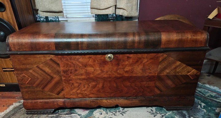 Vintage Lane Cedar Chest. Latching Hook Removed. Child Safe.