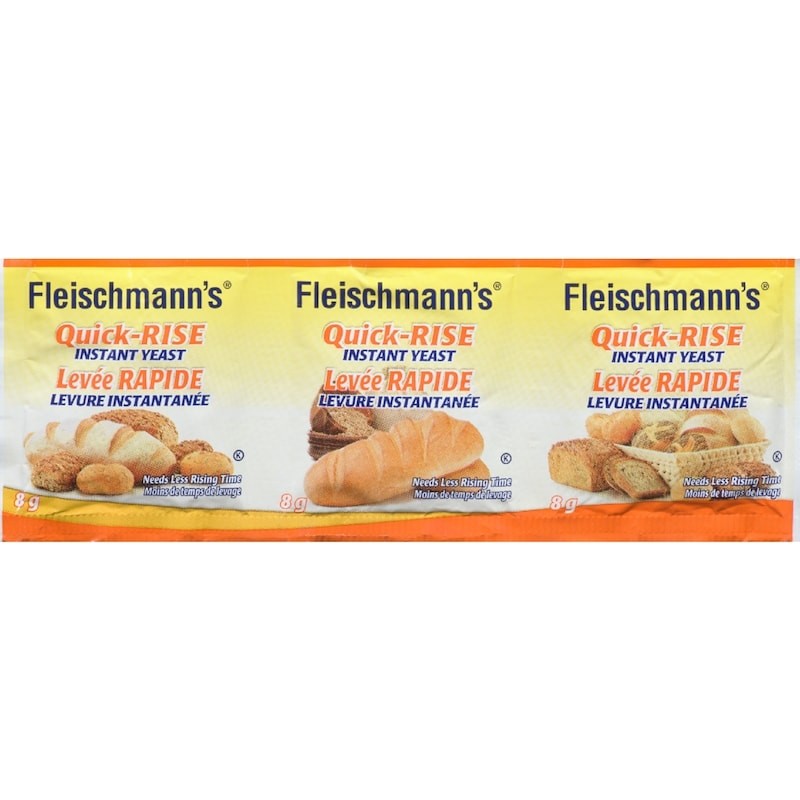 4-Pack Fleischmanns Quick Rise Yeast