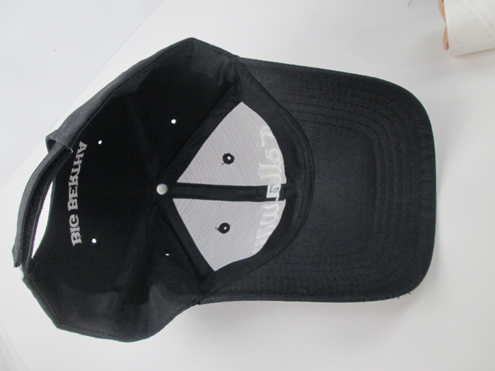 Callaway Golf Black Embroidered Logo Hat Cap Adjustable Big Bertha