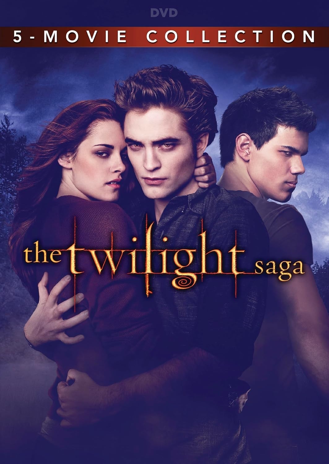 The Twilight Saga: Complete 5-Movie Collection (DVD) NEW Sealed, Free Shipping