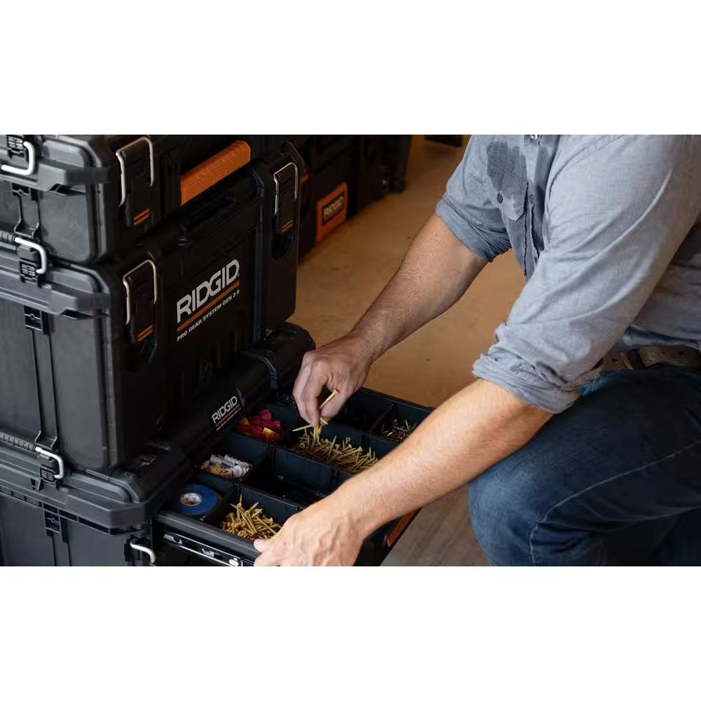 2.0 Pro Gear System 22 In. XL 4 Drawers Modular Tool Box Storage
