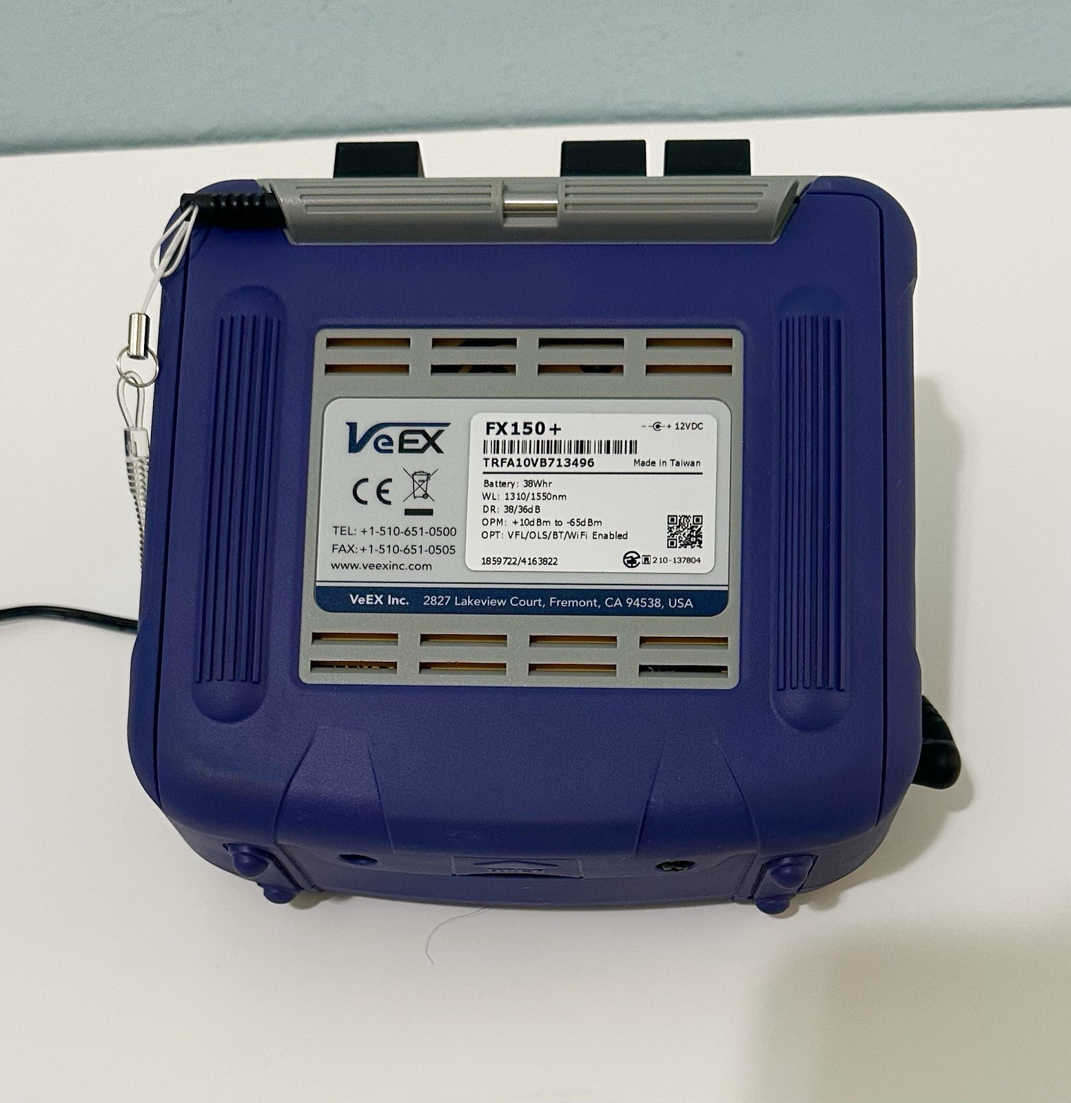 VeEX FX 150 OTDR WiFi Bluetooth Optical Time G2U
