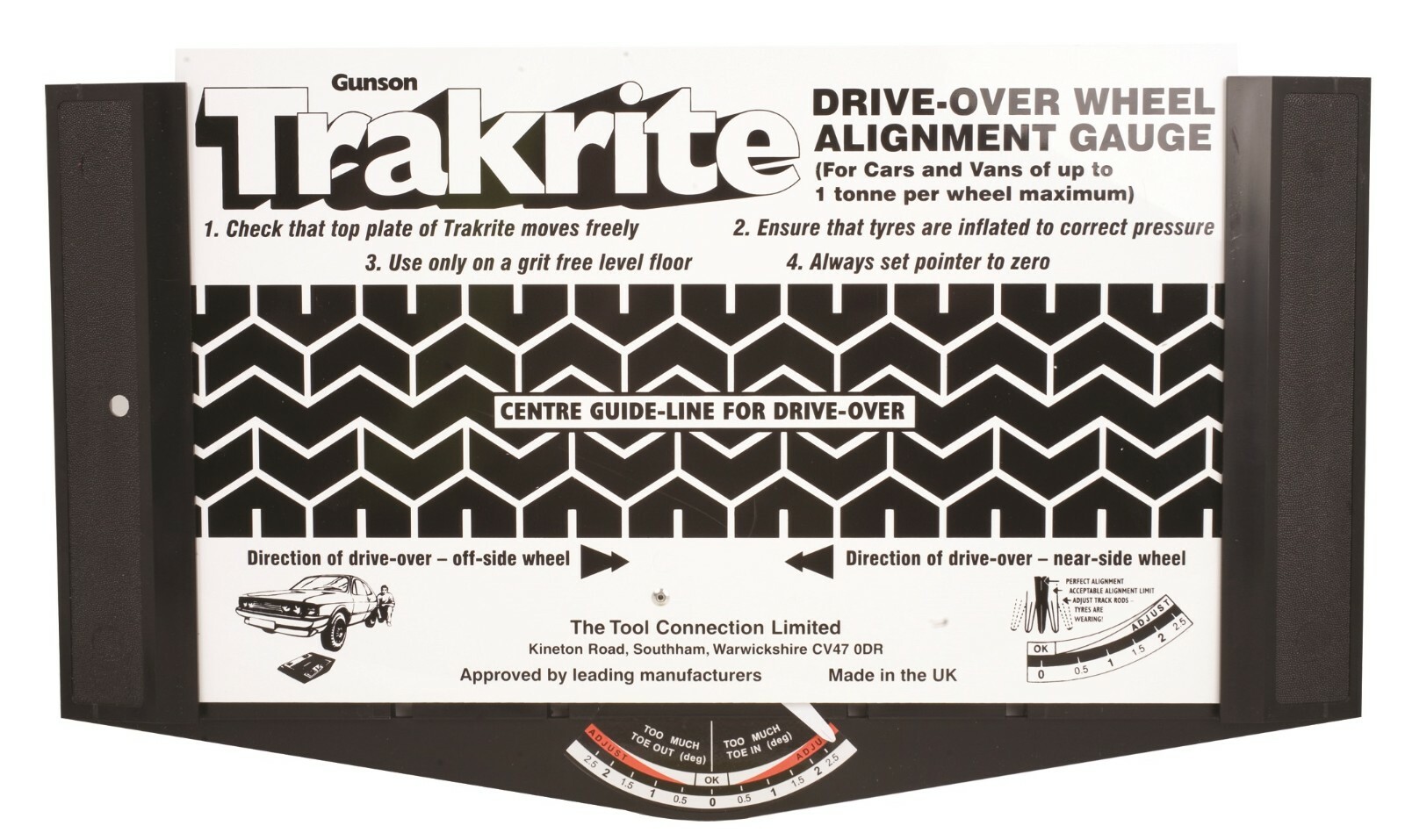 (BS) Gunson G4008 Trakrite Wheel Alignment Gauge Tool