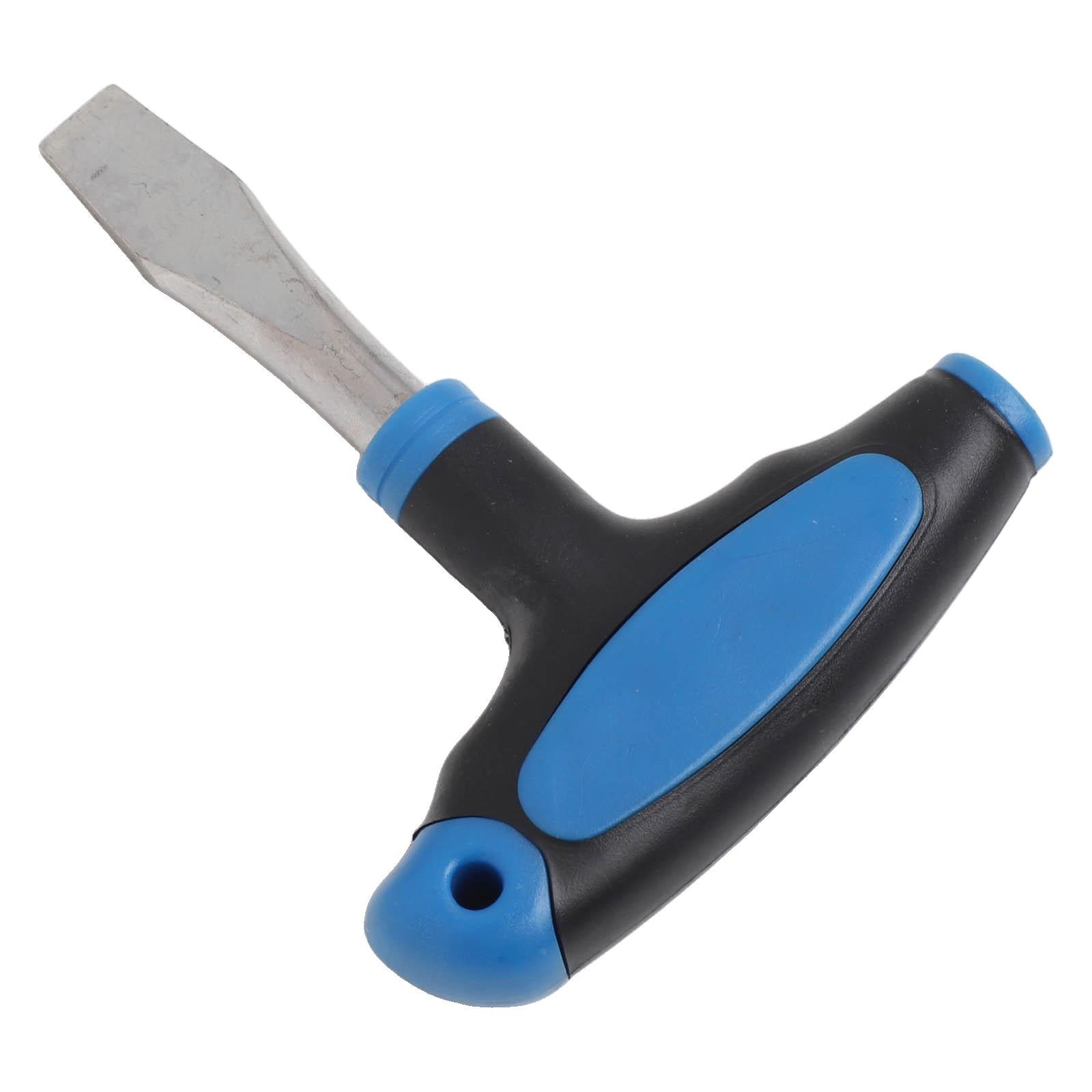 Flat Head Screwdriver With Comfortable Grip For Quick Release Applications